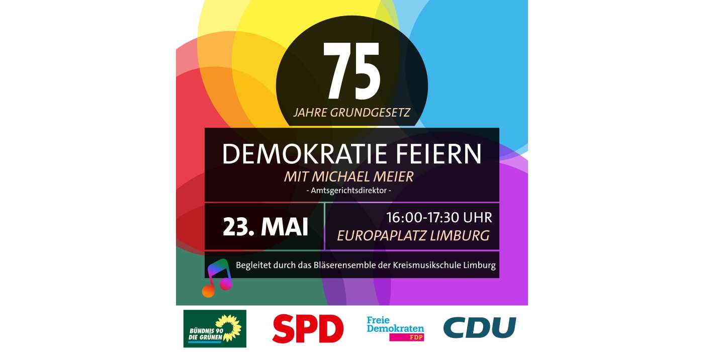 75 Jahre Grundgesetz feiern