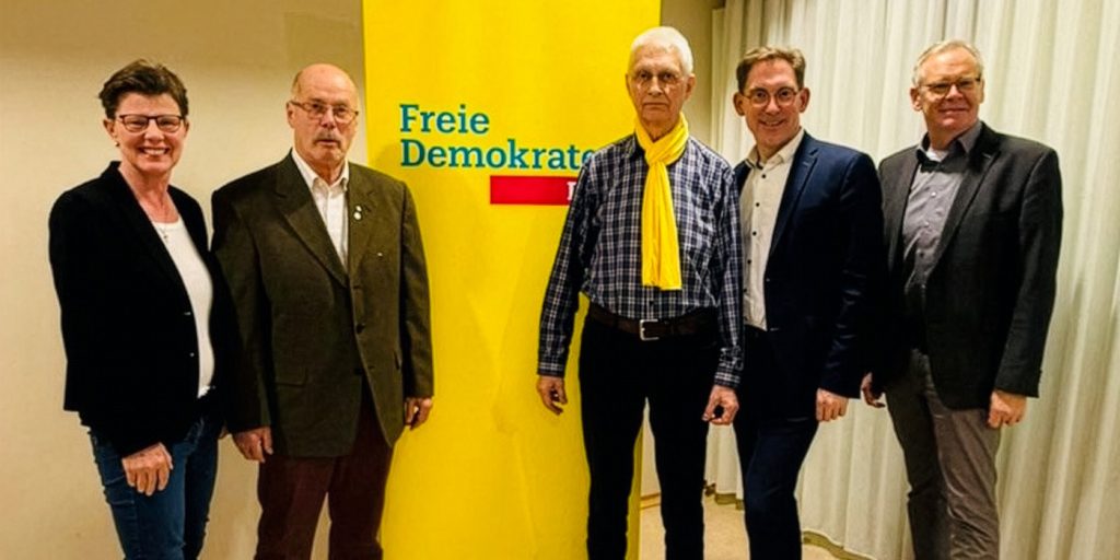 Ehrungen 40- und 50-jährige FDP Mitgliedschaft