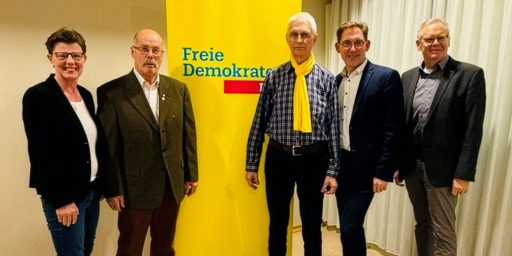 Ehrungen 40- und 50-jährige FDP Mitgliedschaft