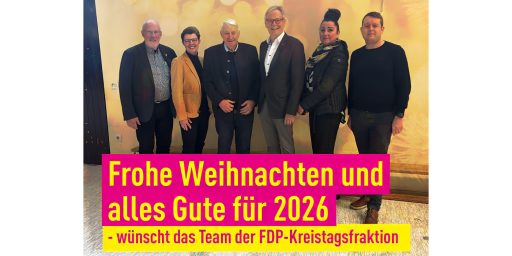 Frohe Weihnachten und alles Gute für 2026