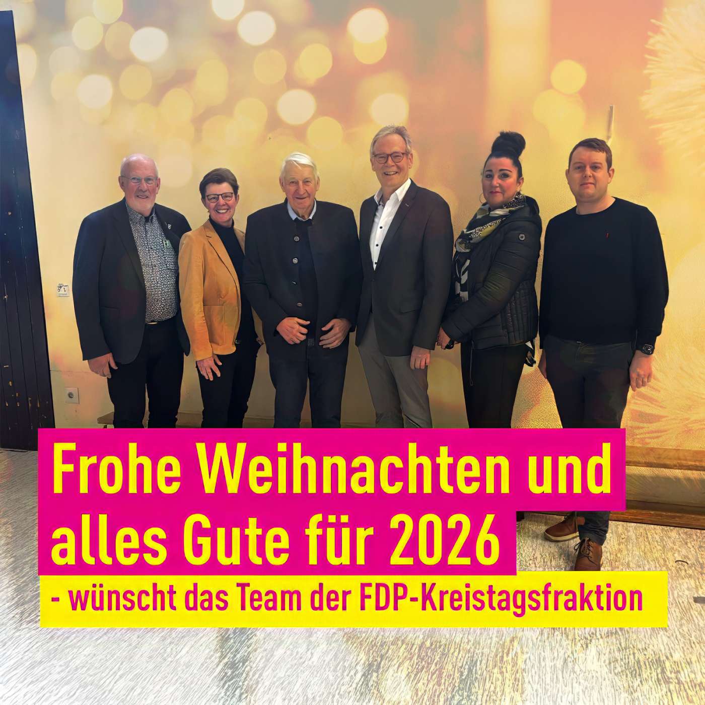 Frohe Weihnachten und alles Gute für 2026